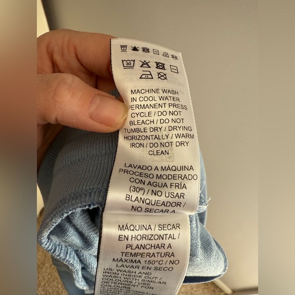 Puma Womans Blue Floral Mini Elastic Band Drawstring Pockets Skirt XL New Spring - Picture 6 of 9